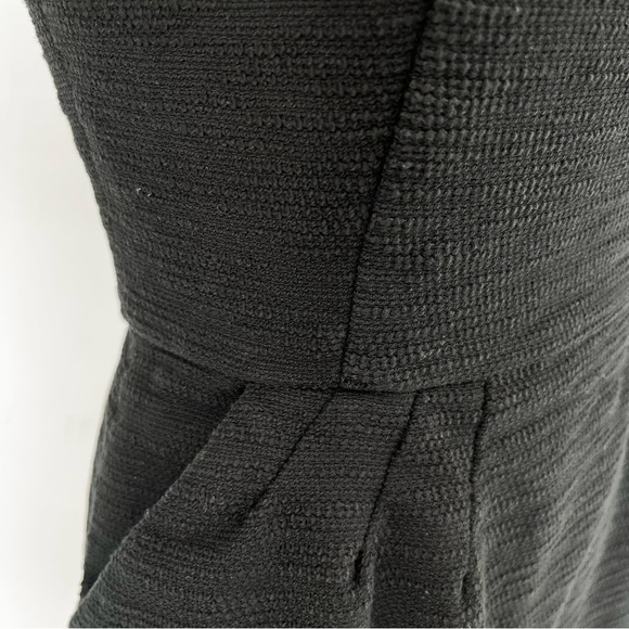 LILLY PULITZER Black Textured Knit Strapless Short Dress Knee Length‎ Stretch - Picture 5 of 13